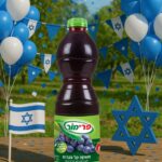 משקה קללללל ענבים של פרימור לחגיגות כחול לבן